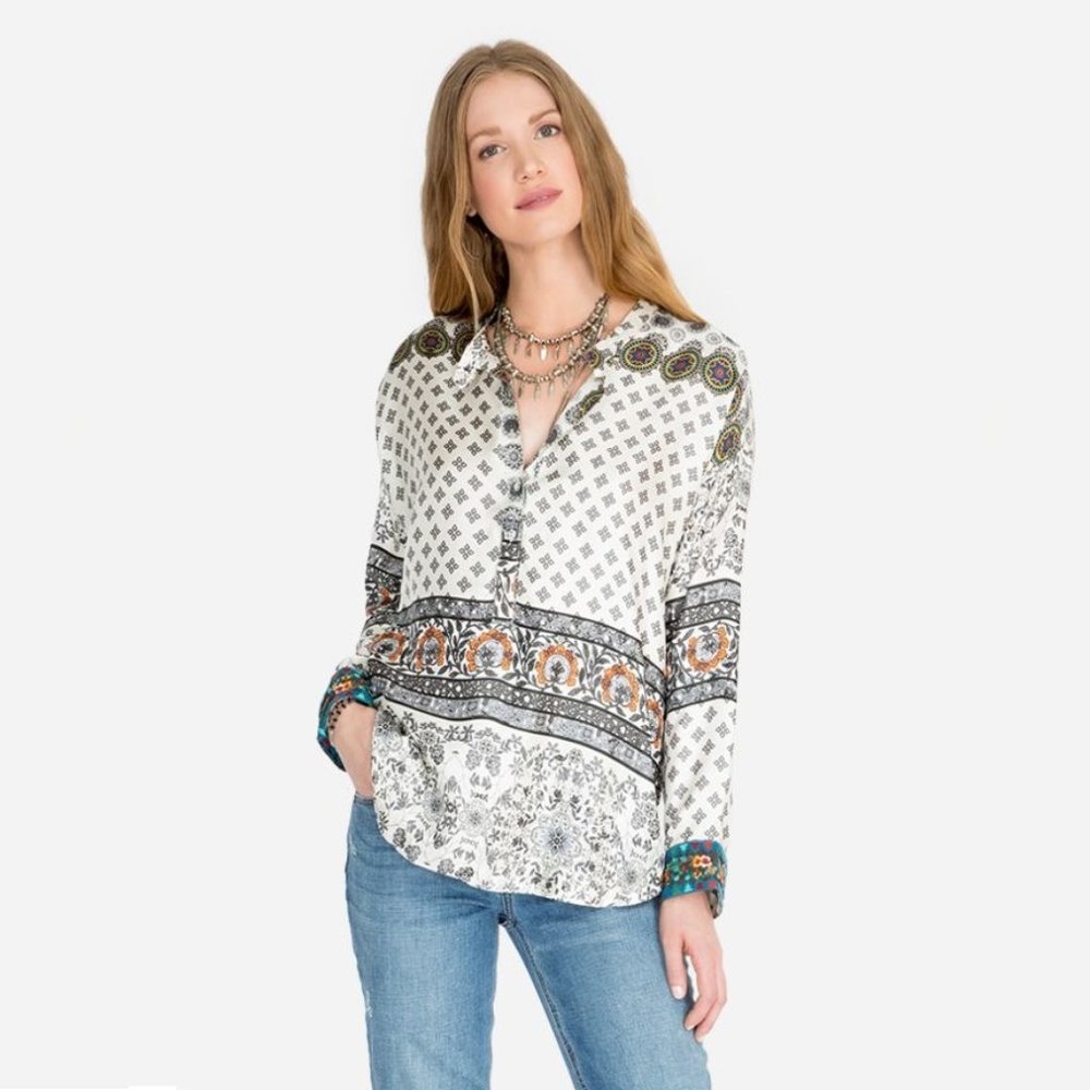 Johnny Was Corey Top Blouse